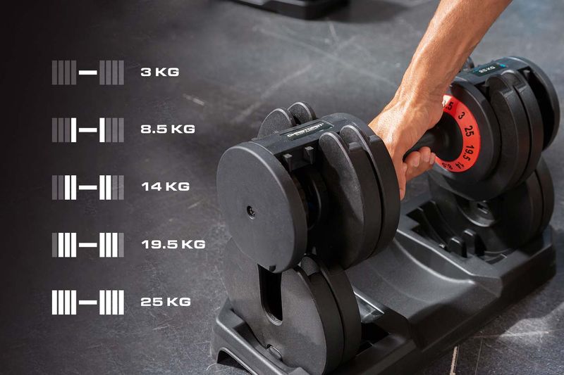Justerbar Manual 3-25 kg CS25