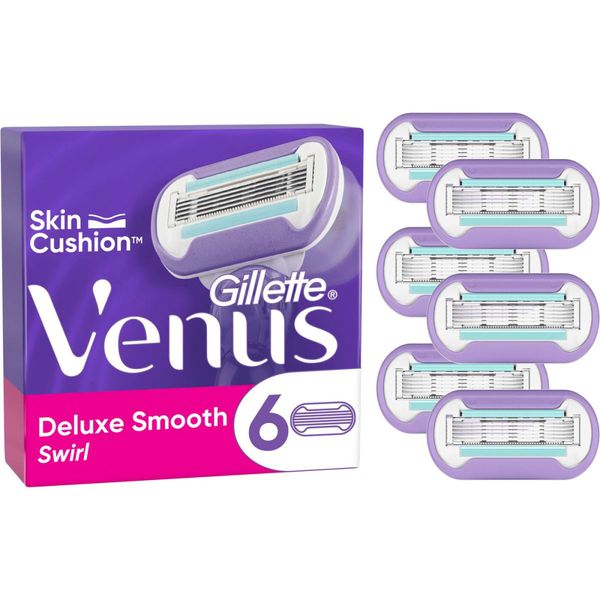Hovedbilde Gillette 6-pk. Venus Deluxe Smooth Swirl ...