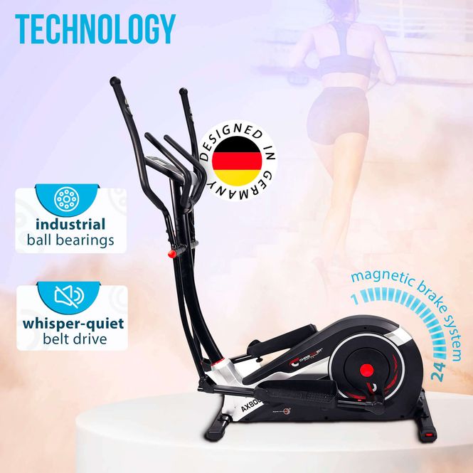 Hovedbilde Robust ellipsemaskin ergometer med Bluetooth ...