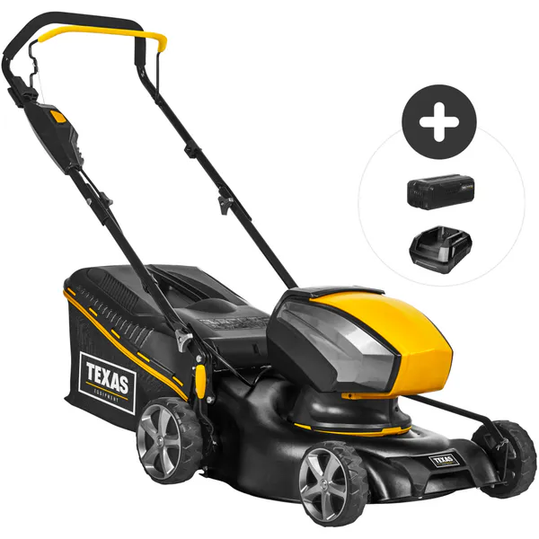 Hovedbilde Batteridrevet gressklipper 42 cm klippebredde ...
