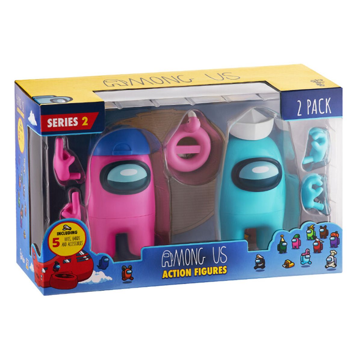 Among Us Action Figurer 2 stk i pakke