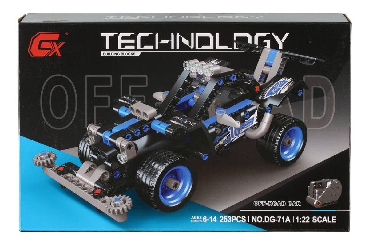 Byggeklosser 1:22 Terrengbil 253 deler