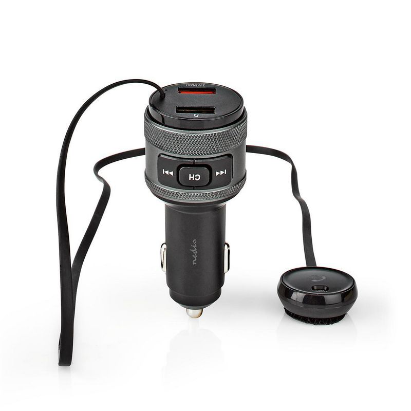FM-Sender - Bluetooth 5.0 -  Proff Mikrofon - Taleassistent