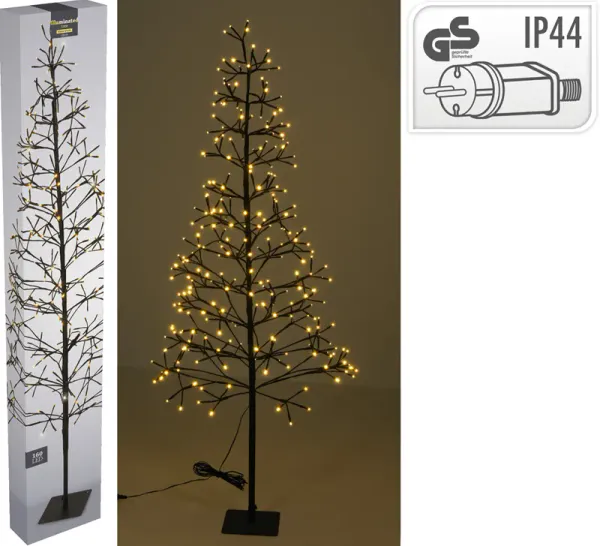 Hovedbilde Lystre med 280 Led-Lys - 150cm IP44 for inne og ...