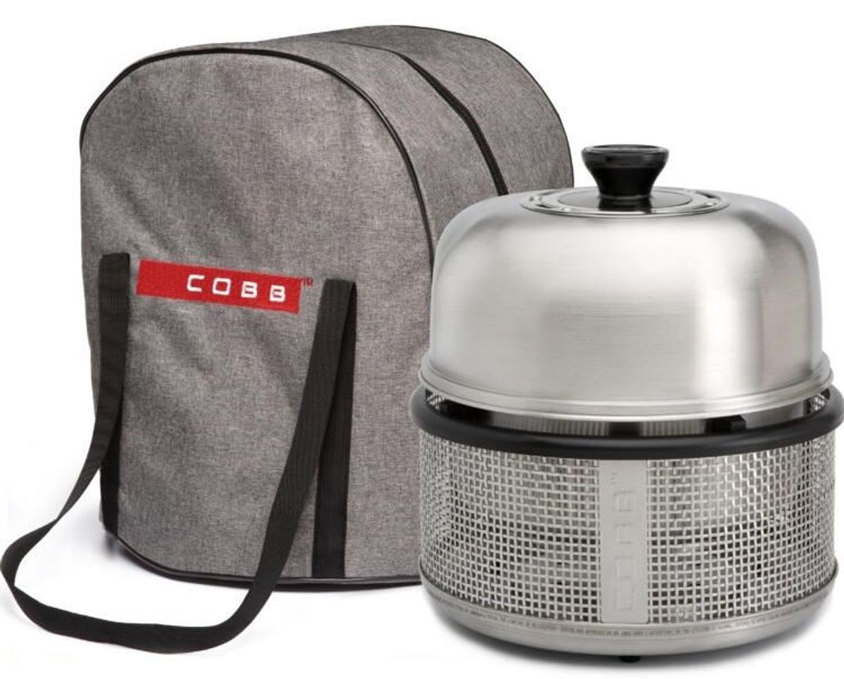 Bæreveske til Cobb Deluxe 30 mBar og kullgril, Grå 