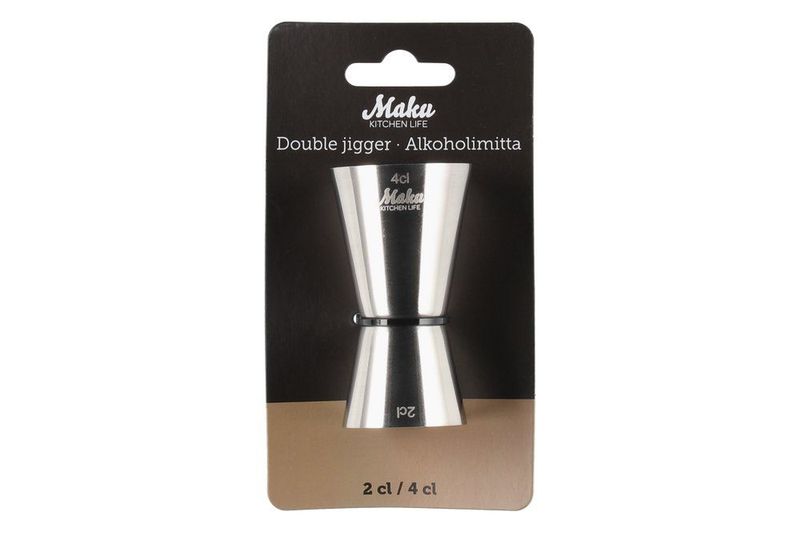 Drinkmåler i Rustfritt Stål 2/4 cl – Jigger og Barskinn fra Maku Kitchen Life