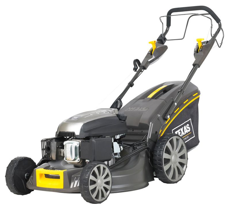 Kraftig Bensindrevet gressklipper 53 cm selvgående 196cc – Texas Premium 5320TR/W