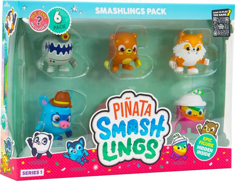 Pinata Smashlings Deluxe Figurer 6 stk i pakke