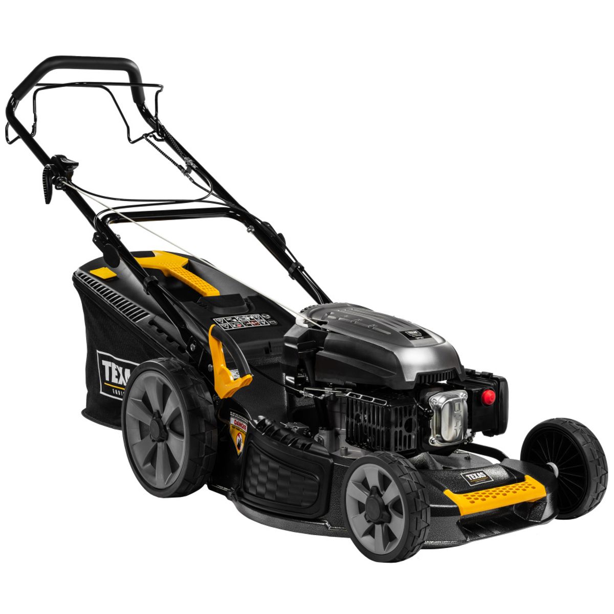 Texas gressklipper aluminium bensin TG670EV 196 cc 4in1 WLA 5321TR/W bredde 53 cm 90066241