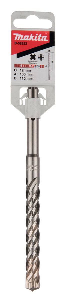 Makita Hammerbor 12x160 mm SDS-Plus B-58322