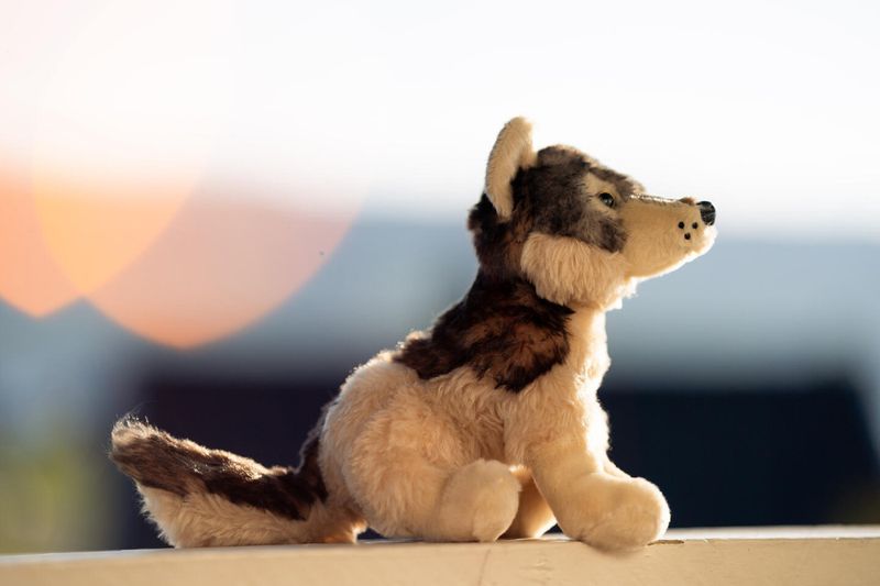 Kosedyr Plysj - Ulven Harald 20 cm
