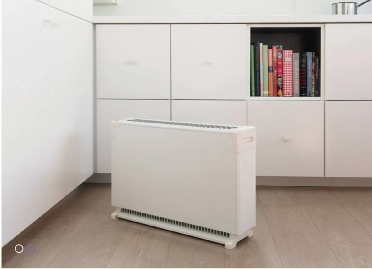 Beha Gulvovn - Varmeovn - Miljøgulvovn - 1500 watt hvit GME 1500
