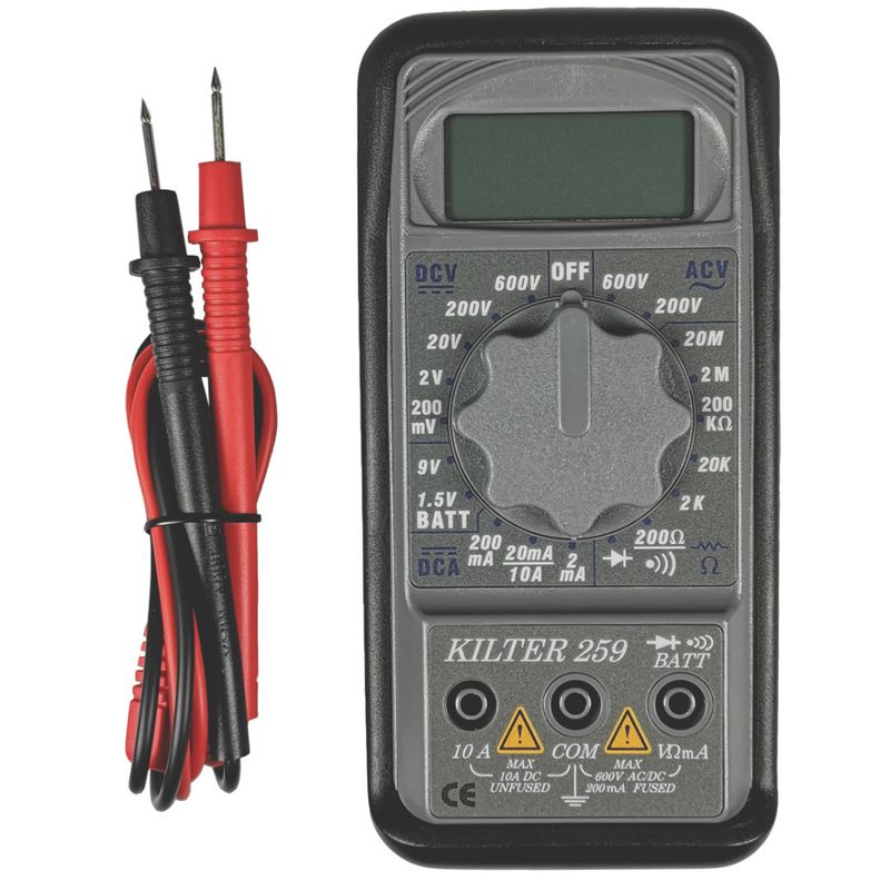 Multimeter Proff Digitalt med Lyd