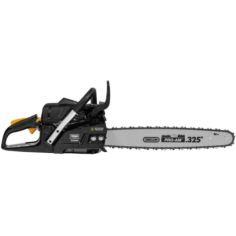Bensindrevet Motorsag Toppmodell - Robust Kraftpakke - 2-takts 52cc - 45 cm sverd - Texas XCS5200