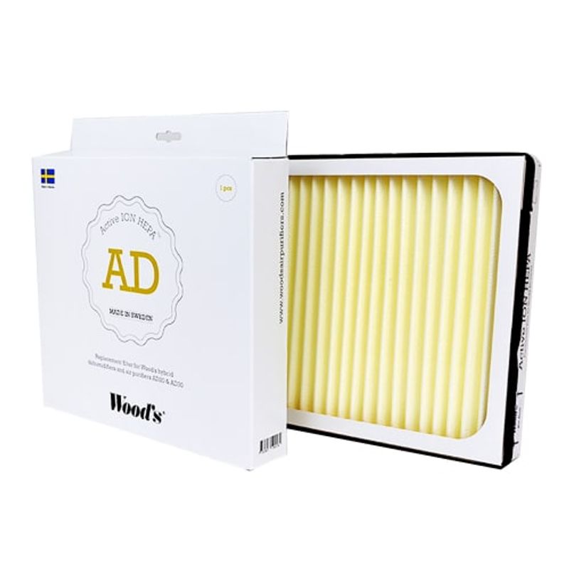 Woods Aktive ION HEPA Filter Til AD20 og AD30