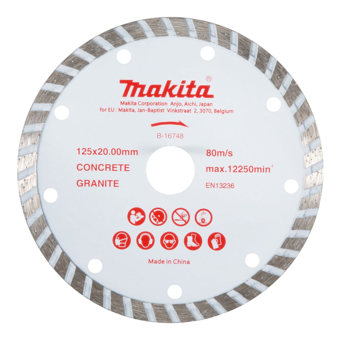 Makita Diamantskive 125 mm B-16748