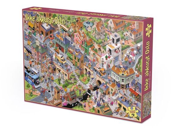 Hovedbilde Puslespill 1000 Biter, Ikke akkurat Oslo