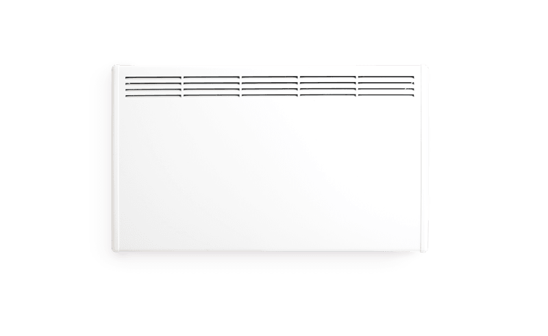 Beha Panelovn Smartovn med stålfront og Wifi - 800W - Hvit PV 8 - Norskutviklet varmeovn