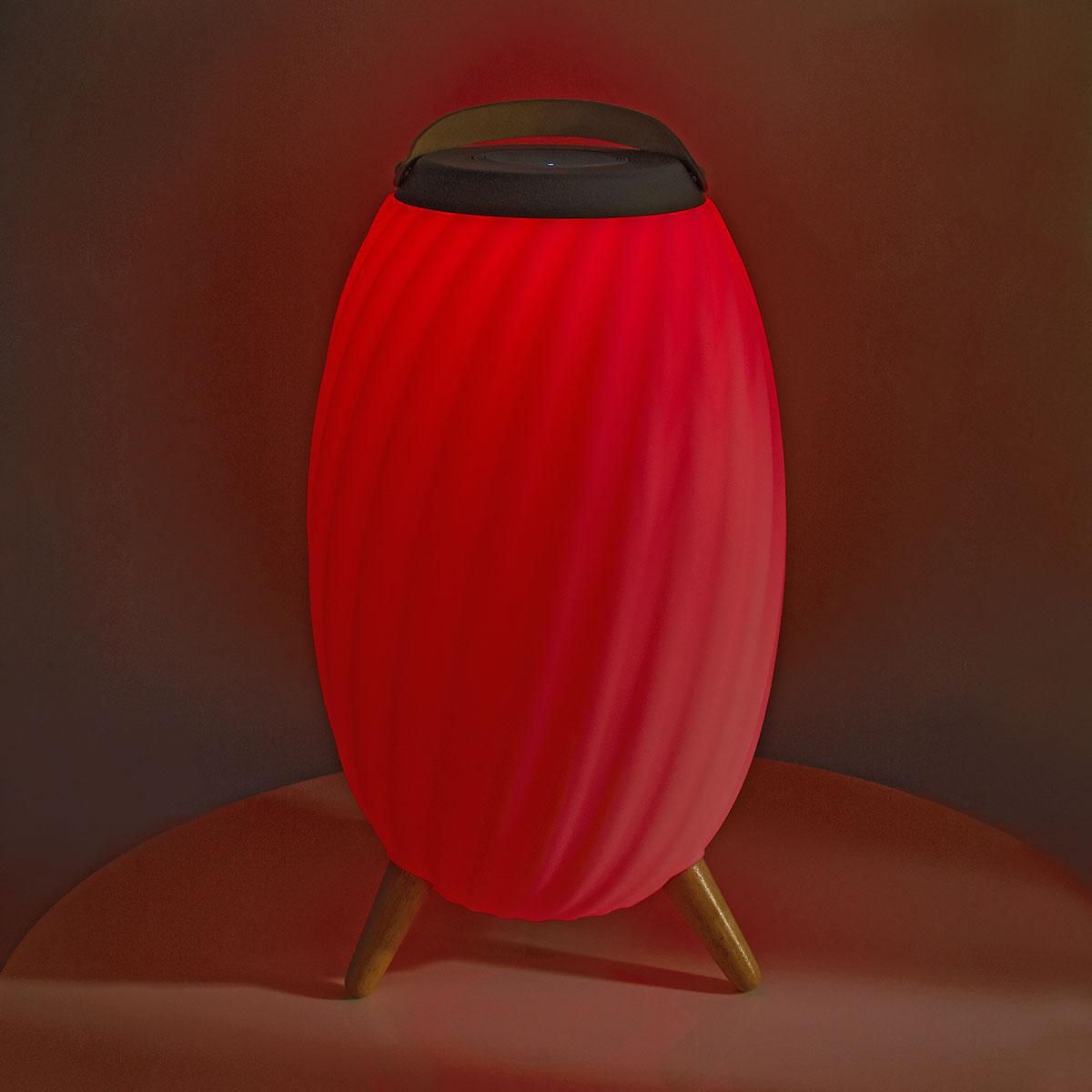 Bluetooth høyttaler med stemningslys - Ambiance Design - 90 watt - Inne og utebruk