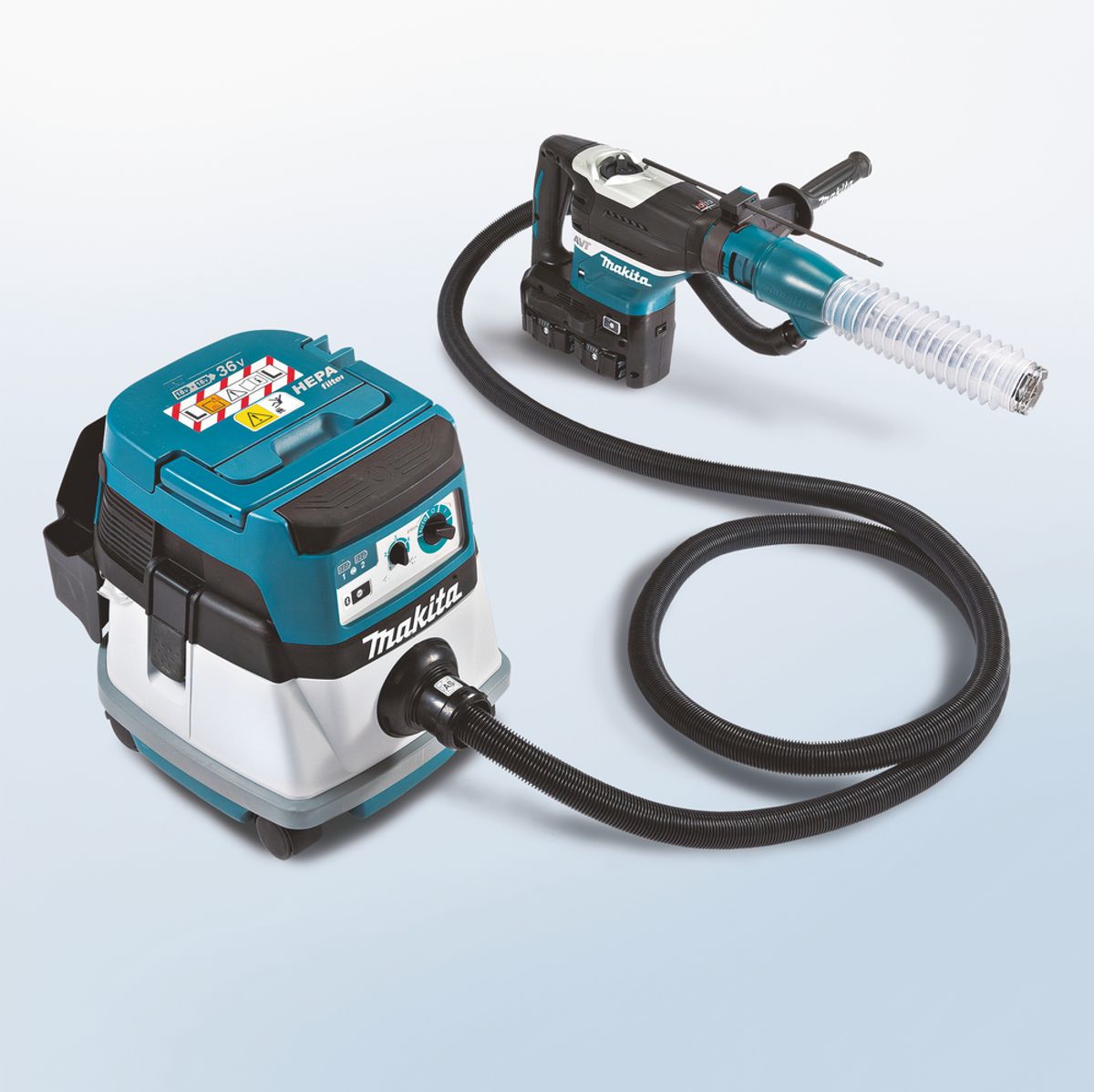 Makita Kombihammer 2x18V LXT ® SDS-Max DHR400ZKU