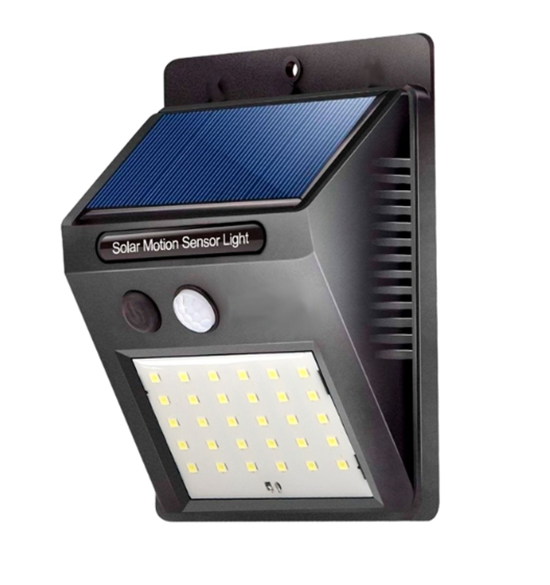 Solcelle Lampe med Bevegelsessensor 30Led, 240 Lumen