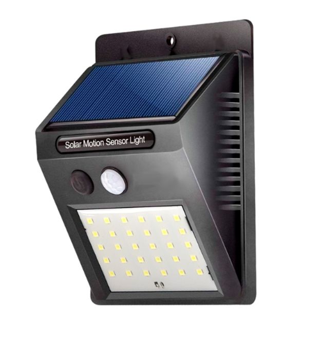 Hovedbilde Solcelle Lampe med Bevegelsessensor 30Led, 240 ...