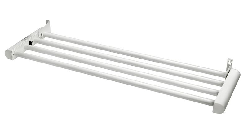 Skotørkehylle 90 cm bred Beha TSH80 Hvit