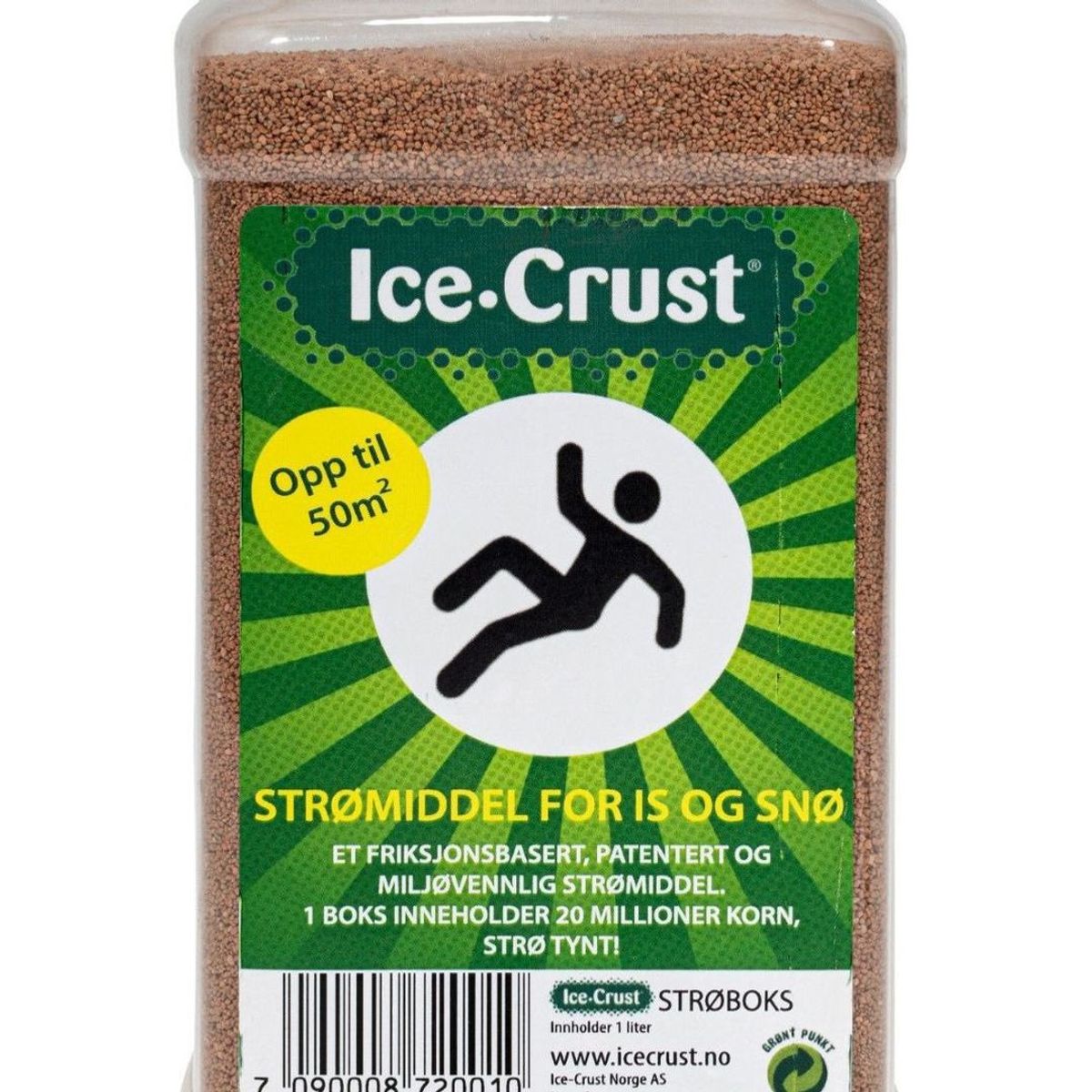 Strømiddel - Ice Crust 1 Liter boks Perfekt for Trapper, ha i Bilen og lignende