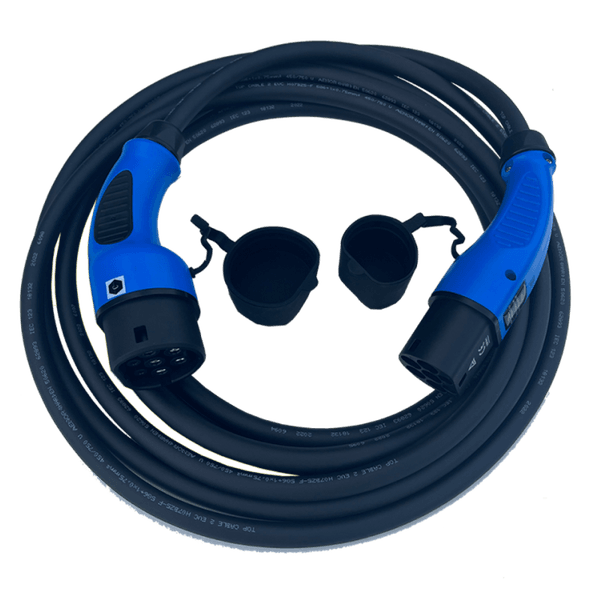 Hovedbilde Tesla Ladekabel - Type 2 Kabel - 1 fas 32A - 25 ...