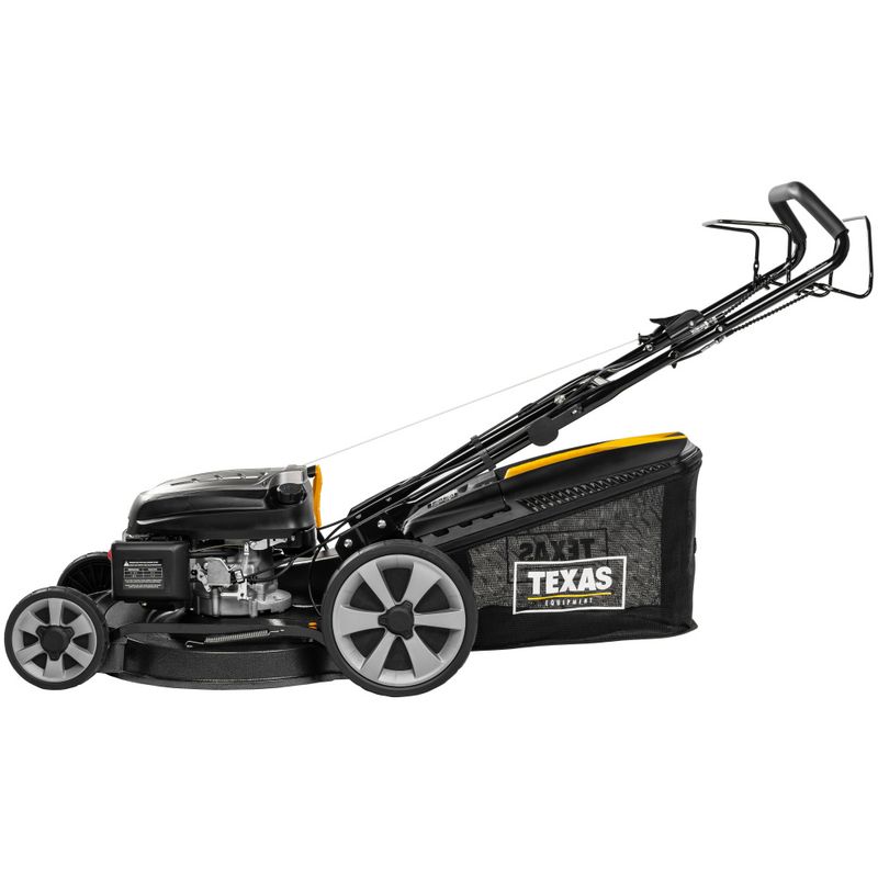 Bensindrevet gressklipper 53 cm aluminiumskjold 196 cc – Texas WLA 5321TR/W - TOPPMODELL