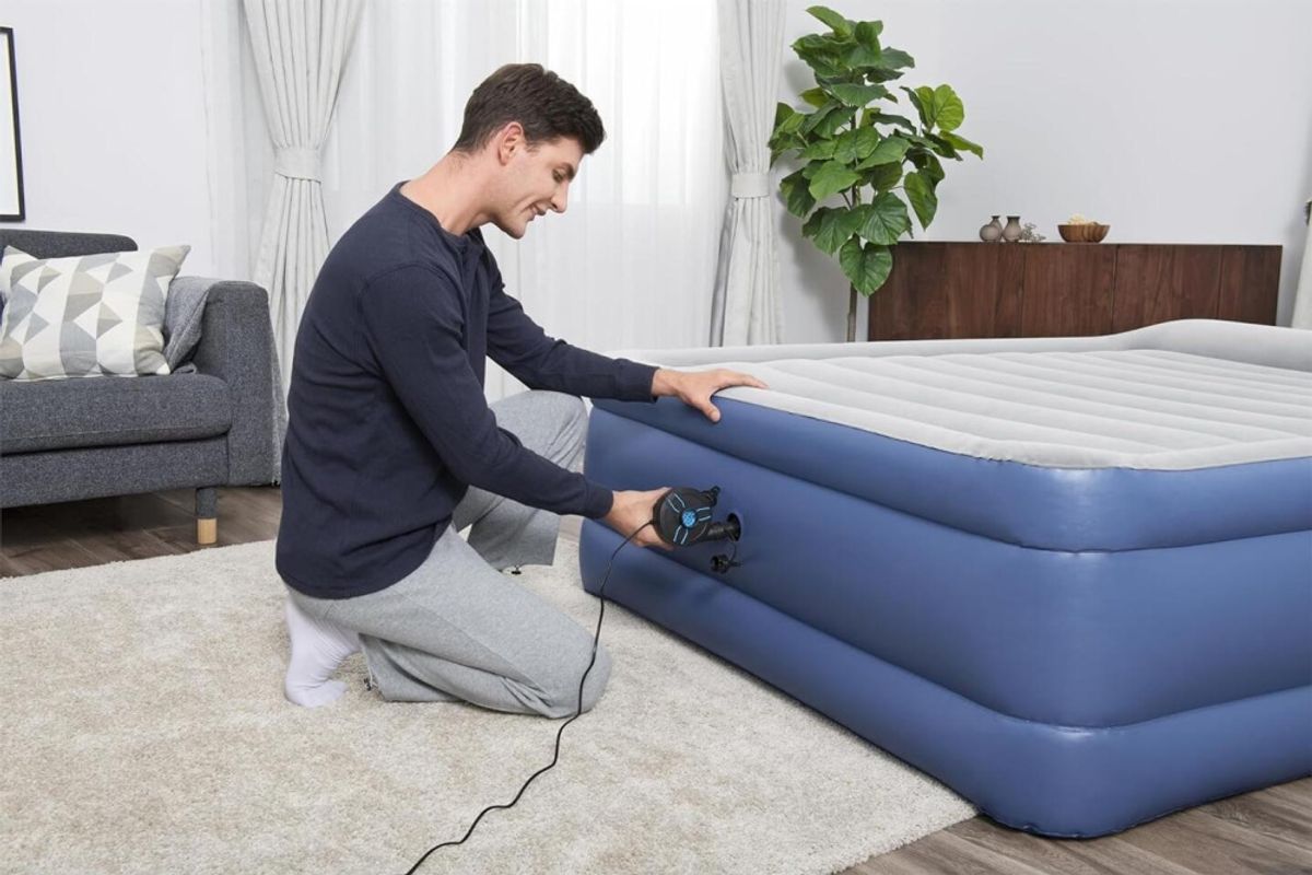 Pumpe til Oppblåsbare Produkt - Elektrisk Pumpe 230volt - Bestway