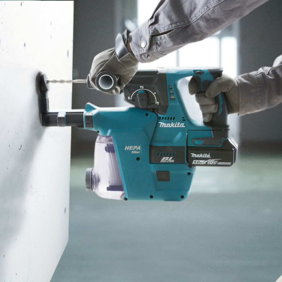 Makita Borhammer 18V LXT ® SDS-Plus DHR242ZJW
