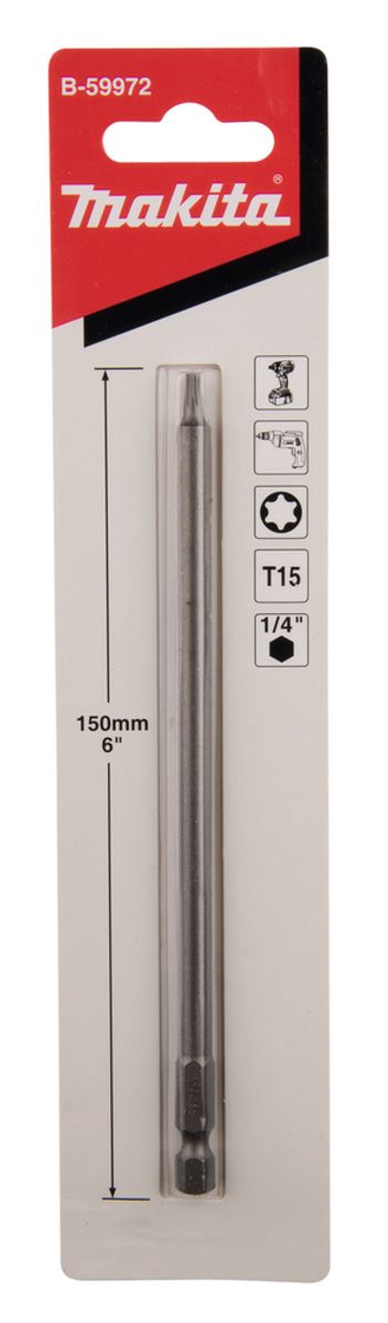 Makita Bits T15 150 mm 1/4