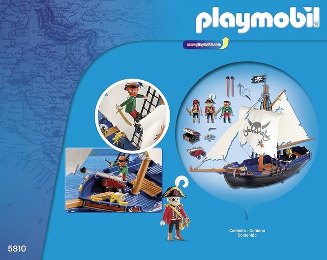 Hovedbilde Playmobil Piratskip - Playmobil Pirate Corsair