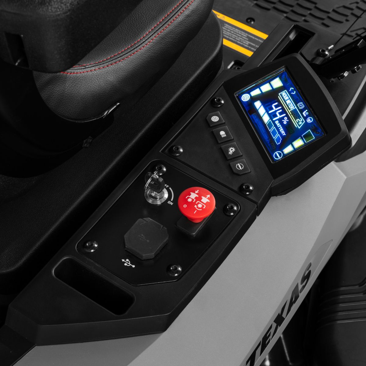 Texas plentraktor 72V 107 cm Epsilon ZT10700Li