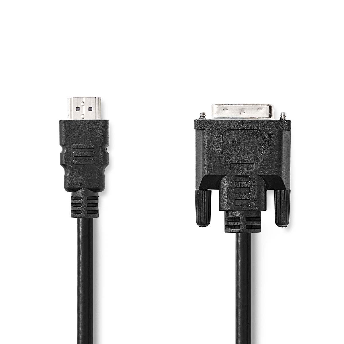 HDMI til DVI-kabel - 2 Meter lengde