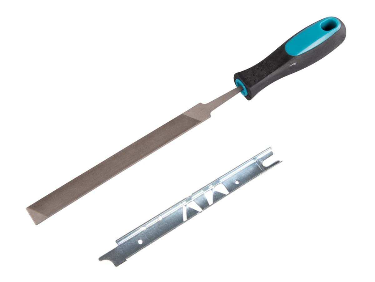 Makita Flatfil Med Håndtak Og Kjedemåler D-70998