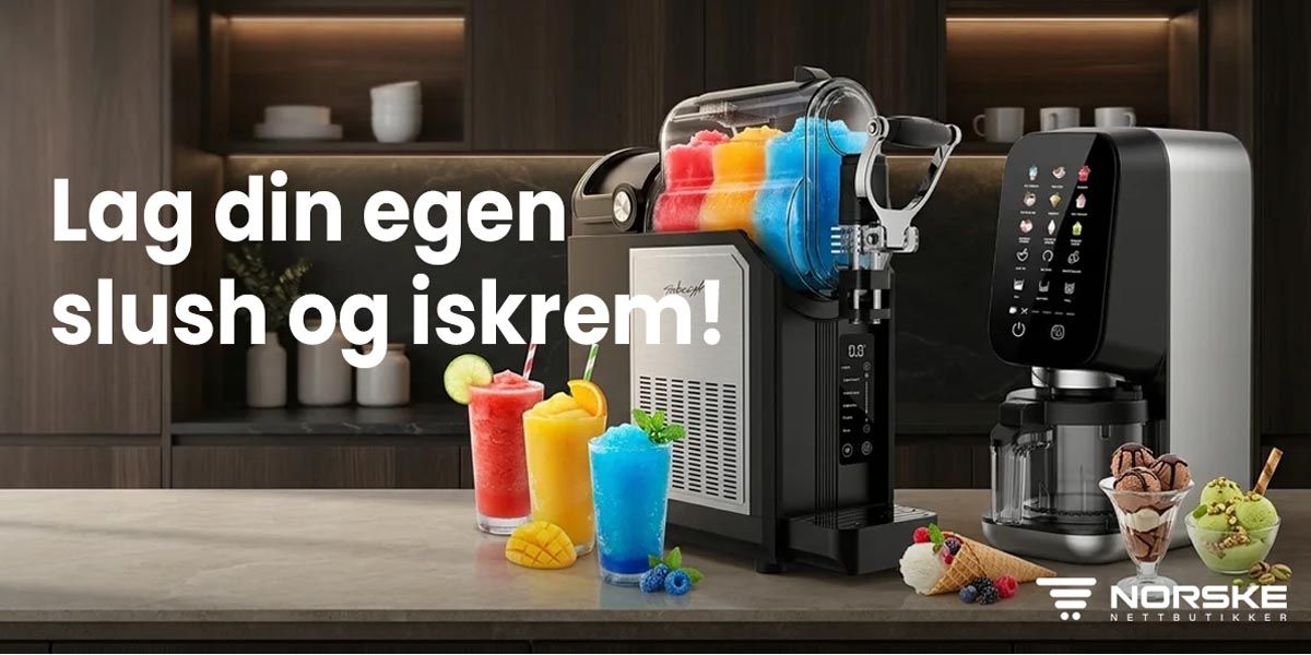slushmaskin og iskremmaskin