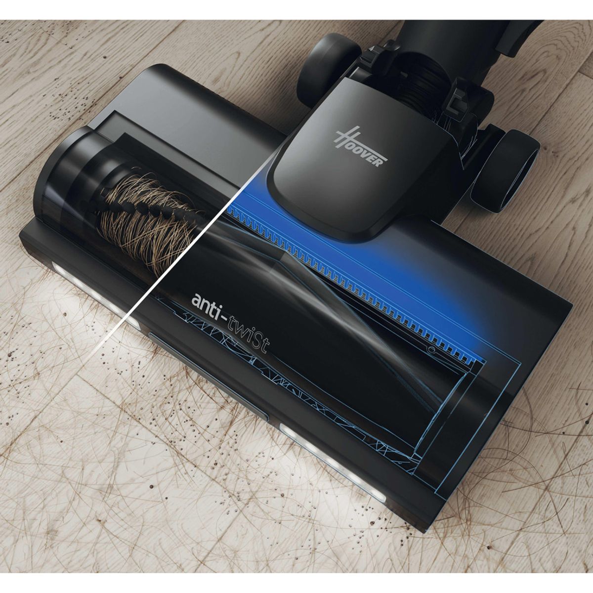 Trådløs støvsuger - Stangstøvsuger - Hoover HF6 Home All Floor 660W