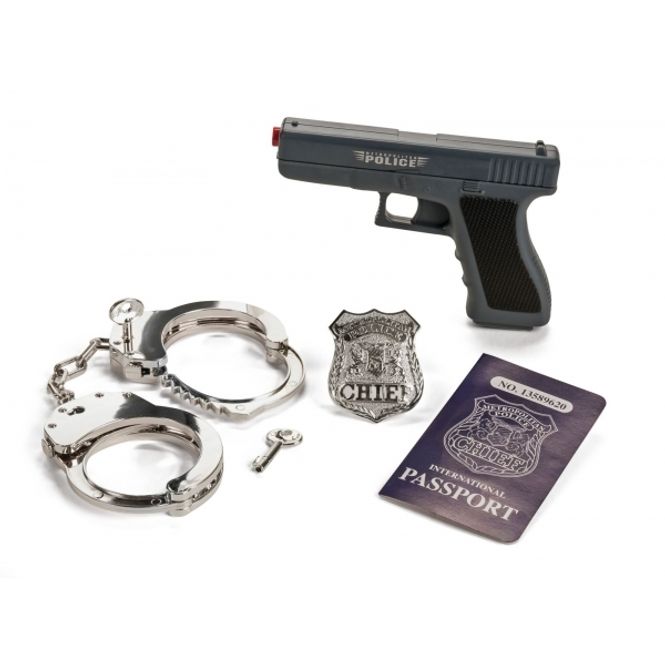 Hovedbilde Politi Lekesett med Lyd og Lys - Pistol, ...