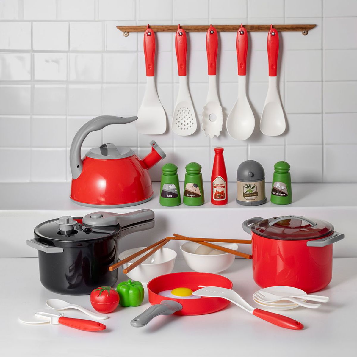 Kjøkkensett for Barn Stort sett med hele 32 Deler