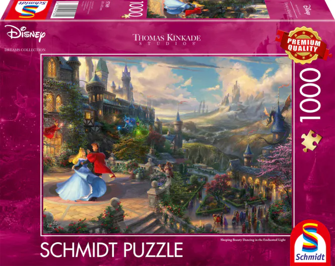 Hovedbilde Puslespill 1000 Biter - Tornerose - Schmidt