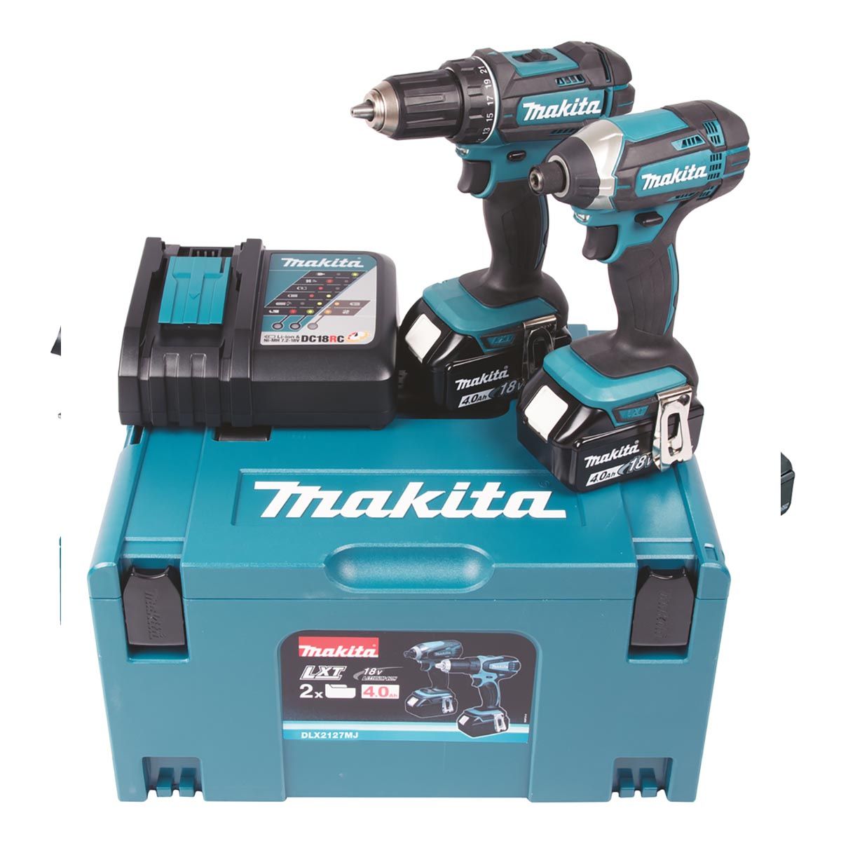 Makita Kombosett 18V LXT ® DLX2127MJ