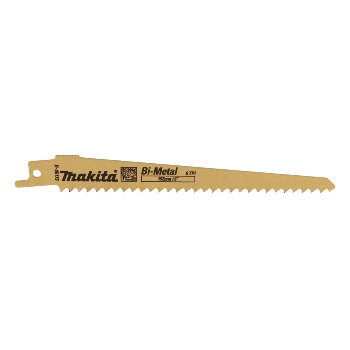 Makita Bajonettsagblad 130 mm BiM 2 stk. Tre/Metall B-05175-2