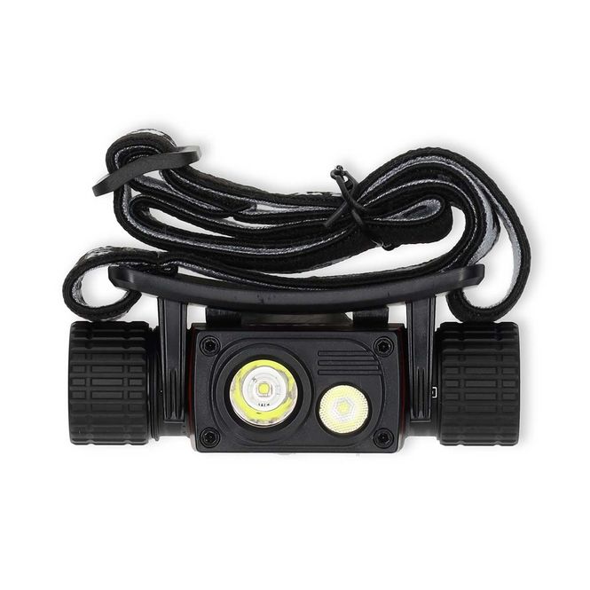 Hovedbilde Hodelykt Oppladbar Led-Lykt med USB Lading - IPX4 ...