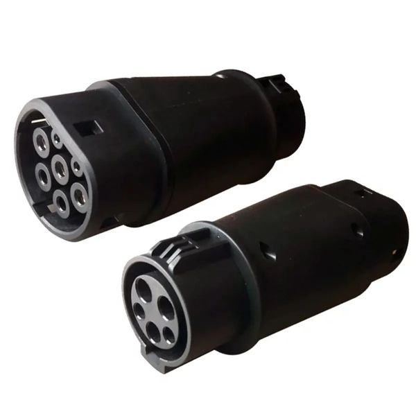 Hovedbilde Adapter for ladekabel elbil - Type 1 til Type 2