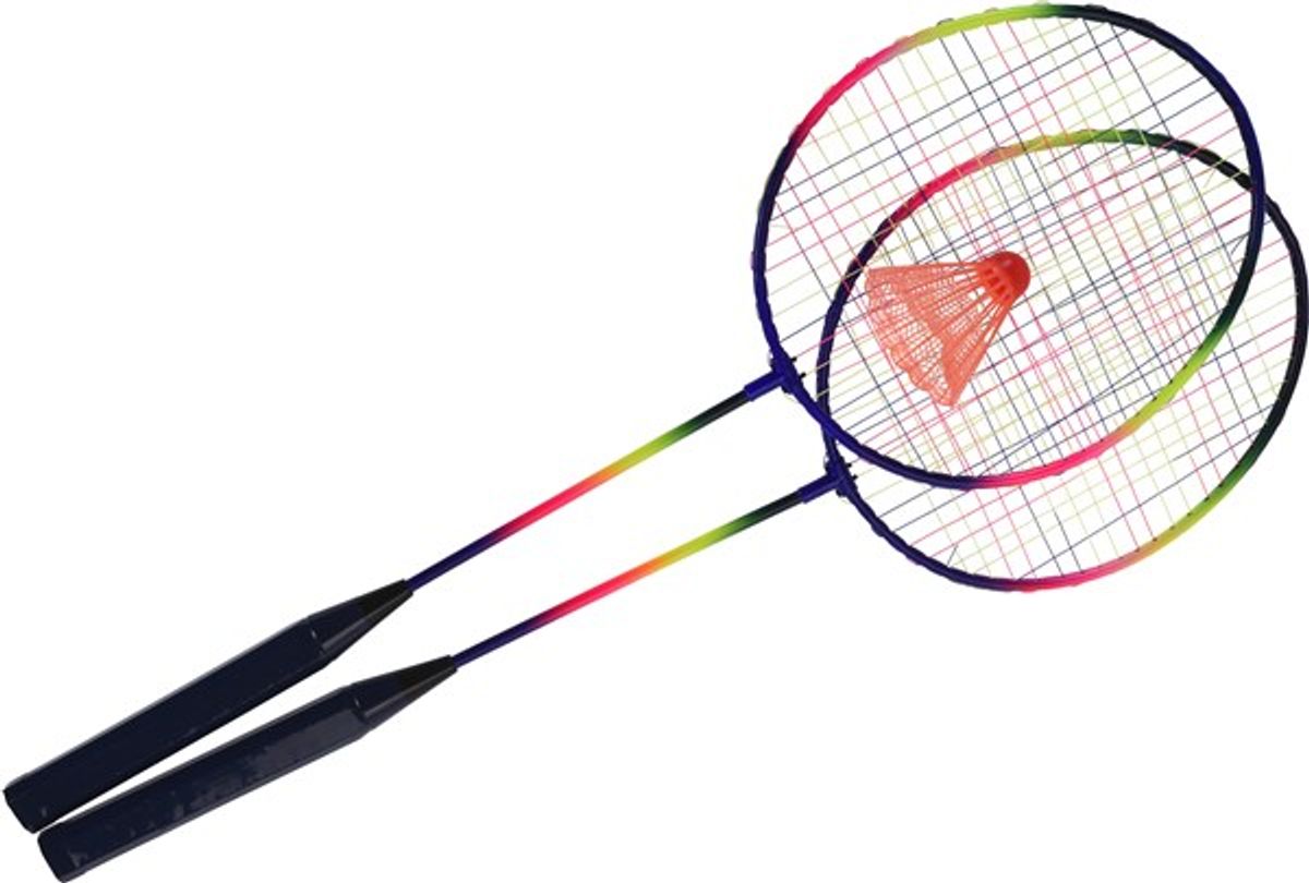 Badmintonsett 2 Racketer Og Ball