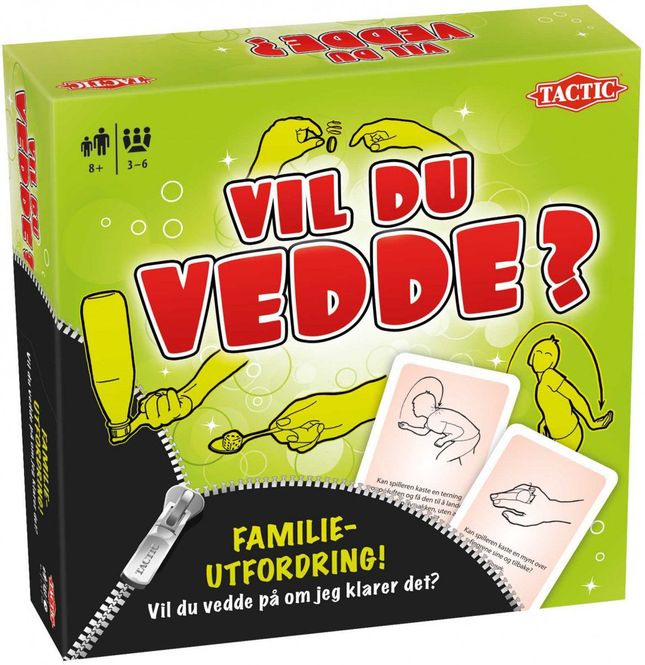Hovedbilde Vil Du Vedde? - Brettspill - Familiespill