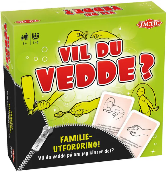 Hovedbilde Vil Du Vedde? - Brettspill - Familiespill