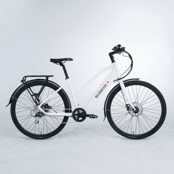 Hovedbilde Scushi Norway Universe Elsykkel - Hvit - 51cm ...